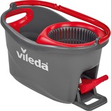 Vileda Turbo EasyWring & Clean Complete set vloerwisser Zwart/rood