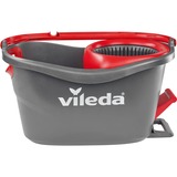 Vileda Turbo EasyWring & Clean Complete set vloerwisser Zwart/rood