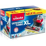 Vileda Ultramat XL Turbo Complete Box vloerwisser Zwart/rood