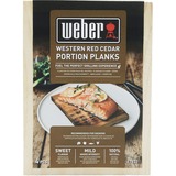 Weber Cederhouten portie rookplanken aromahout 4 stuks