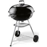 Weber Compact Kettle Ø 57cm houtskoolbarbecue Zwart