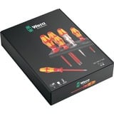 Wera 160 i/165 i/7 Schroevendraaierset Kraftform Plus Serie 100 Rood/geel, 7-delig