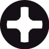 Wera 2050 PH Kraftform Micro Phillips Schroevendraaier PH 000 Zwart/groen