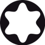 Wera 2067 Kraftform Micro TORX® HF schroevendraaier TX 6 Zwart/groen