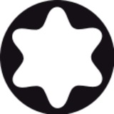 Wera 2067 Kraftform Micro TORX® HF schroevendraaier TX 8 Zwart/groen