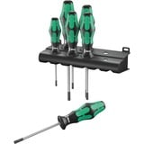 Wera 367/6 Schroevendraaierset Kraftform Plus Zwart/groen, 6-delig