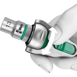 Wera 8000 B SB Zyklop Speed ratel met 3/8"-aandrijving Zwart/groen