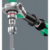 Wera 8100 SA All-in Zyklop Speed-ratelset, 42-delig gereedschapsset Zwart/groen, 1/4"-aandrijving, met vasthoudfunctie, metrisch