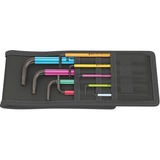 Wera 950/9 Hex-Plus Multicolour Imperial 1 Stiftsleutelset in etui, 9-delig Zwart, BlackLaser