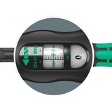 Wera Click-Torque C 2 draaimomentsleutel met omschakelratel, 20-100 Nm Zwart/groen