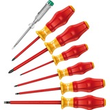 Wera Kraftform Comfort VDE 1160 i/7 met Spanningstester Rood/geel, 7-delig