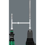 Wera Ratelschroevendraaier 816 RA met Rapidaptor Zwart/groen, 142mm