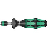 Wera Serie 7400 Kraftform instelbare momentschroevendraaier draaimomentsleutel Zwart/groen, 1.2 tot 3.0 Nm, met Rapidaptor snelwisselhouder