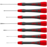 Wiha Fijnschroevendraaierset PicoFinish 42991 Grijs/rood