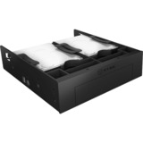 ICY BOX IB-5251 Inbouwframe voor 2x 2,5" + 1x 3,5" HDD/SSD Zwart