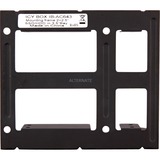 ICY BOX IB-AC643 3,5" Inbouwframe Zwart, Geschikt voor 2x 2.5" HDD/SSD