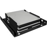 ICY BOX IB-AC643 3,5" Inbouwframe Zwart, Geschikt voor 2x 2.5" HDD/SSD