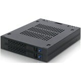 Icy Dock MB742SP-B wisselframe Zwart