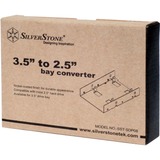 SilverStone SST-SDP08 inbouwframe Zilver, Lite retail