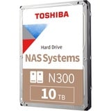 Toshiba N300 10 TB harde schijf SATA/600, 24/7, HDWG11AUZSVA, Bulk
