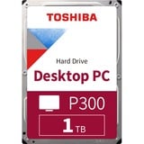 Toshiba P300, 1 TB harde schijf SATA 600, HDWD110UZSVA, Bulk
