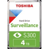 Toshiba S300, 4 TB harde schijf SATA/600, 24/7, HDWT140UZSVA, Bulk