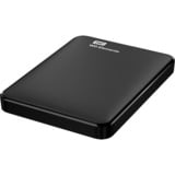 WD Elements Portable, 1 TB externe harde schijf Zwart, WDBUZG0010BBK-WESN, Micro-USB-B 3.2 (5 Gbit/s)