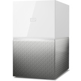 WD My Cloud Home Duo, 4 TB nas Wit, LAN, 2x USB 3.0