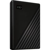 WD My Passport 1 TB externe harde schijf Zwart, WDBYVG0010BBK-WESN, Micro-USB-B 3.2 (5 Gbit/s)