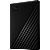 WD My Passport 1 TB externe harde schijf Zwart, WDBYVG0010BBK-WESN, Micro-USB-B 3.2 (5 Gbit/s)