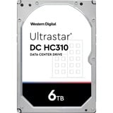 WD Ultrastar DC HC310, 6 TB harde schijf 0B36047, SAS 1200, 24/7