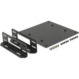 DeLOCK Inbouwframe 2x2,5" Zwart, 18213