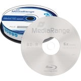 MediaRange BD-R 25 GB blu-ray media 6x, 10 stuks, Retail