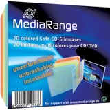 MediaRange CD-Soft-Slimcase Color (5x4) sleeve Retail