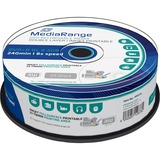 MediaRange DVD+R DL 8,5 GB blanco dvd's 8x, 25 stuks, bedrukbaar