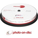 PRIMEON BD-R DL 50 GB 8x blu-ray media 10 stuks