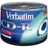 Verbatim CD-R 700 MB blanco cd's 52x, 50 stuks