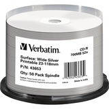 Verbatim CD-R 700 MB blanco cd's 52x, 50 stuks