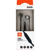 JBL T205  headset Zwart