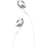 JBL T205 in-ear oortjes Chroom