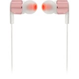 JBL TUNE 210 in-ear oortjes Rood