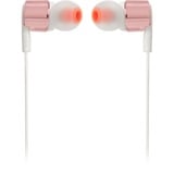 JBL TUNE 210 in-ear oortjes Rood