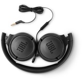 JBL TUNE 500 on-ear headset Zwart