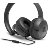 JBL TUNE 500 on-ear headset Zwart