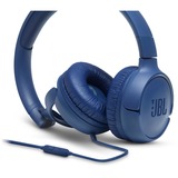 JBL TUNE 500 on-ear headset Blauw