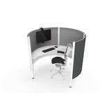 Neomounts by Newstar FPMA-CH100BLACK flatscreen bureausteun bevestiging Zwart
