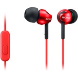 Sony MDR-EX110APR  in-ear oortjes Rood