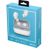 Trust Nika Compact Bluetooth Wireless Earphones headset Wit, 23904, Bluetooth