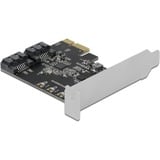 DeLOCK 2-poorts SATA PCI Express Card adapter 