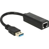 DeLOCK Adapter USB 3.0 > Gigabit LAN Zwart, 62616
